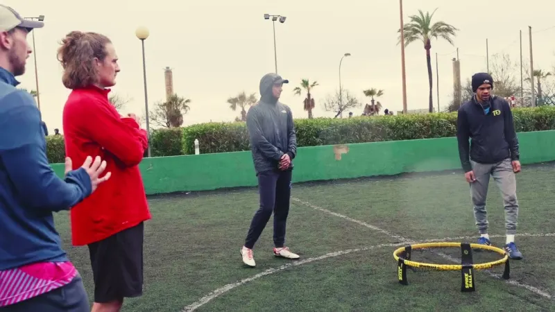 Video thumbnail: Nelson Dziruni explaining the defensive body block